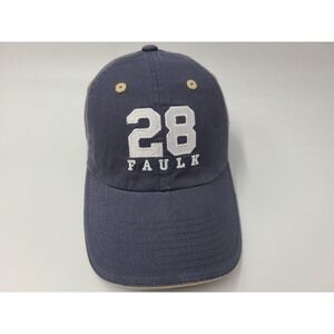Vtg‎ St Louis Rams Marshall Faulk #28 Strapback Adjustable (Fits Small) Hat Cap